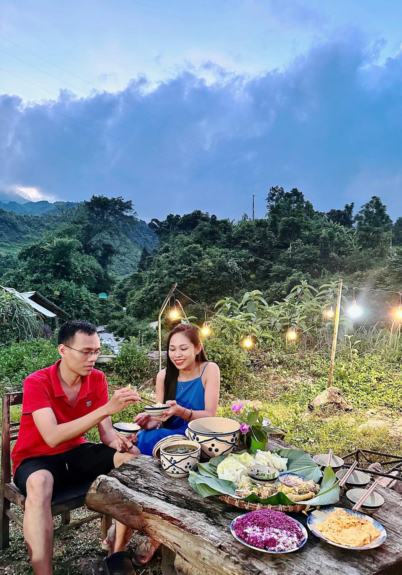 Lung Muoi Homestay Na Giao Eksteriør billede